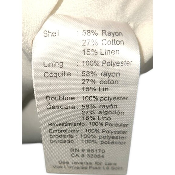 Anthropologie Vineet Bahl Devi Boho Embroidered Tie Waist Midi Skirt Out… - Picture 7 of 8